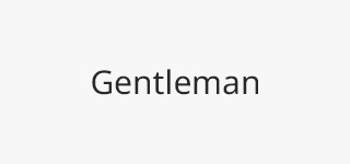 gentleman